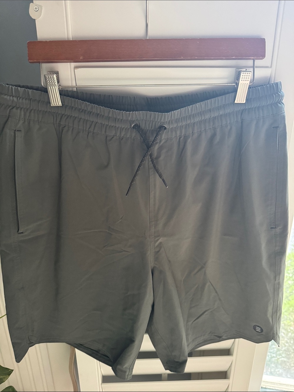 Free Fly Apparel Olive Green Men's Shorts